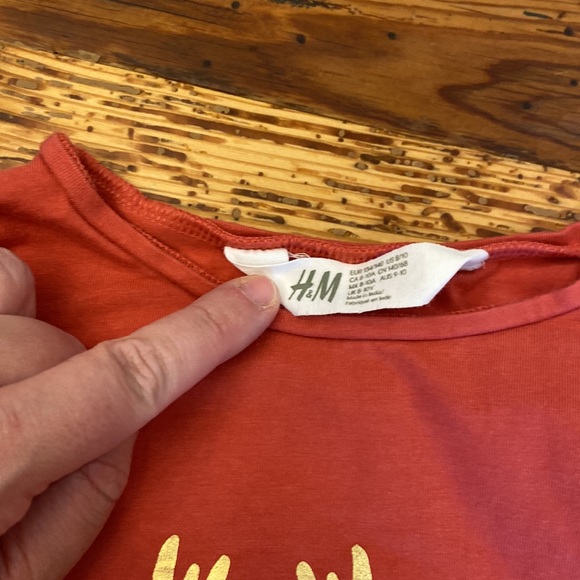 Girls Reindeer Shirt - Picture 3 of 3